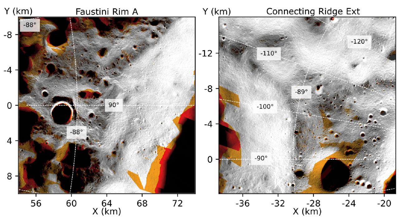 Enhanced Topography Models for Selected Lunar South Pole Regions with ...