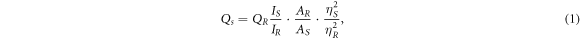 Equation (1)