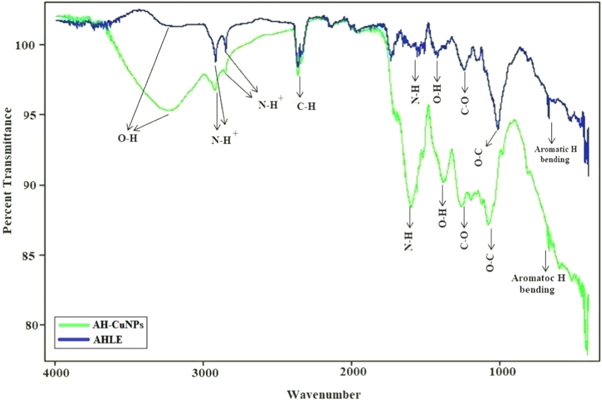 Green synthesis of copper nanoparticles using leaf extract of Ageratum ...