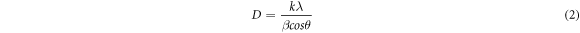 Equation (2)
