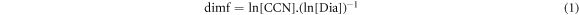 Equation (1)