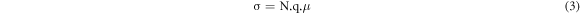 Equation (3)