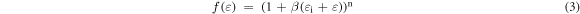 Equation (3)