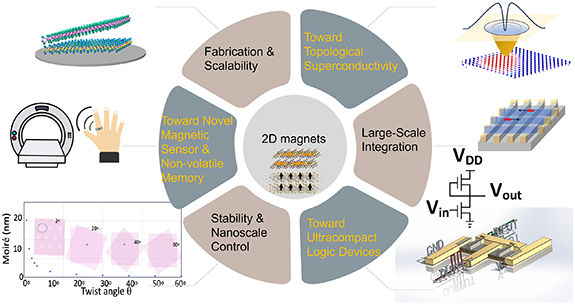 Integrating 2D magnets for quantum devices: from materials and ...