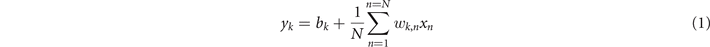 Equation (1)