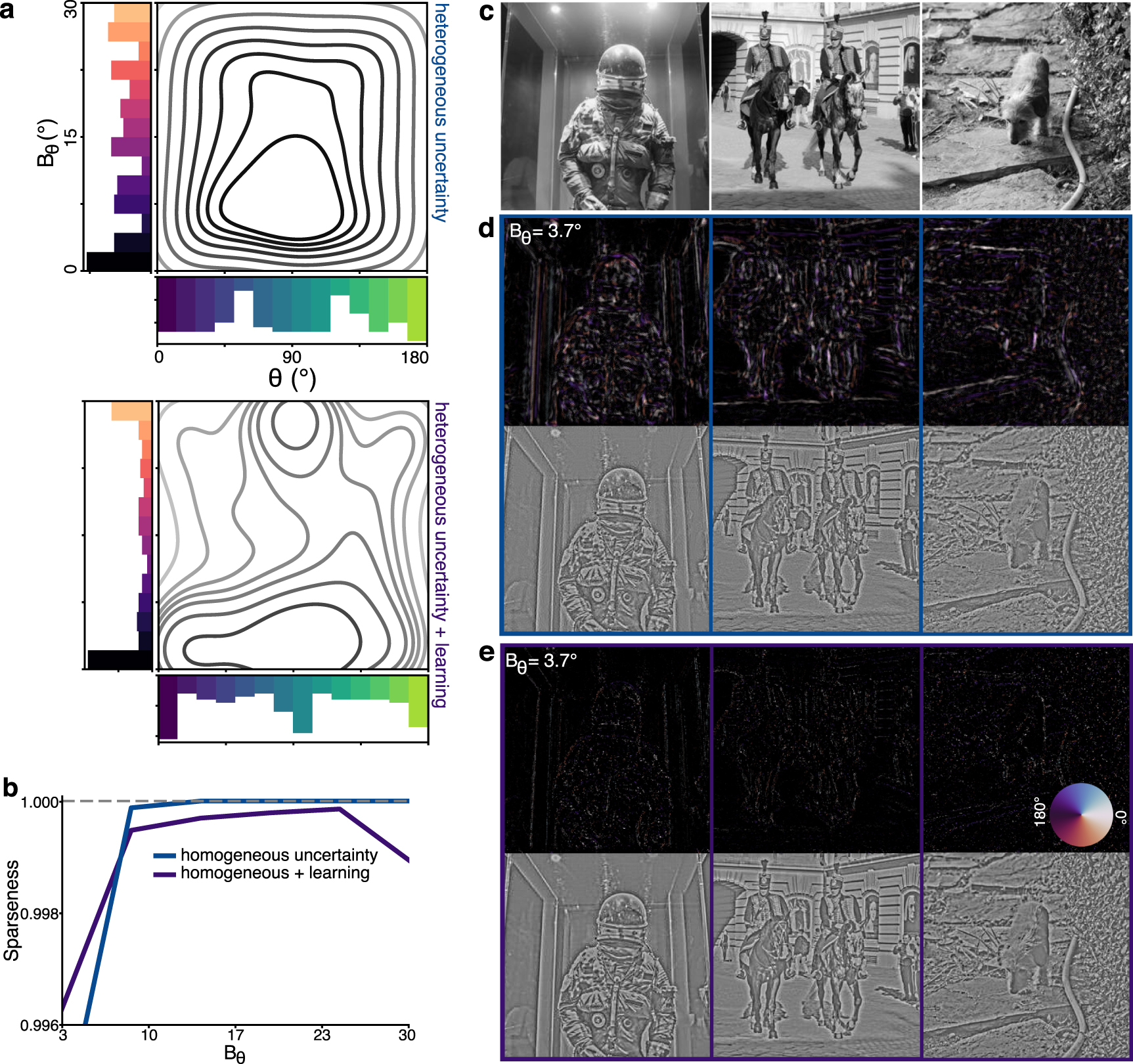 Kernel heterogeneity improves sparseness of natural images ...