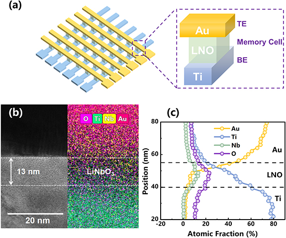 Amorphous LiNbO3 memristors for nonvolatile memory and neuromorphic ...