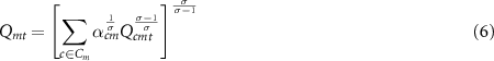 Equation (6)