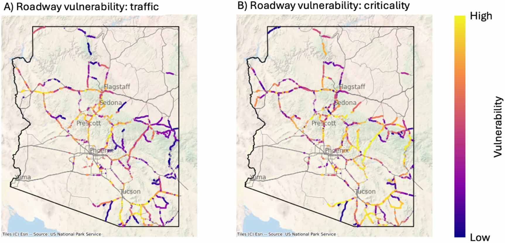 Enhanced Risk For Arizona Roadway vulnerability to post-wildfire debris flows in Arizona: a ...