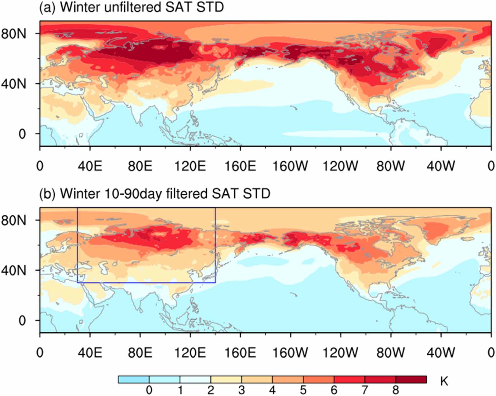 Mechanism of the wintertime subseasonal surface air temperature ...