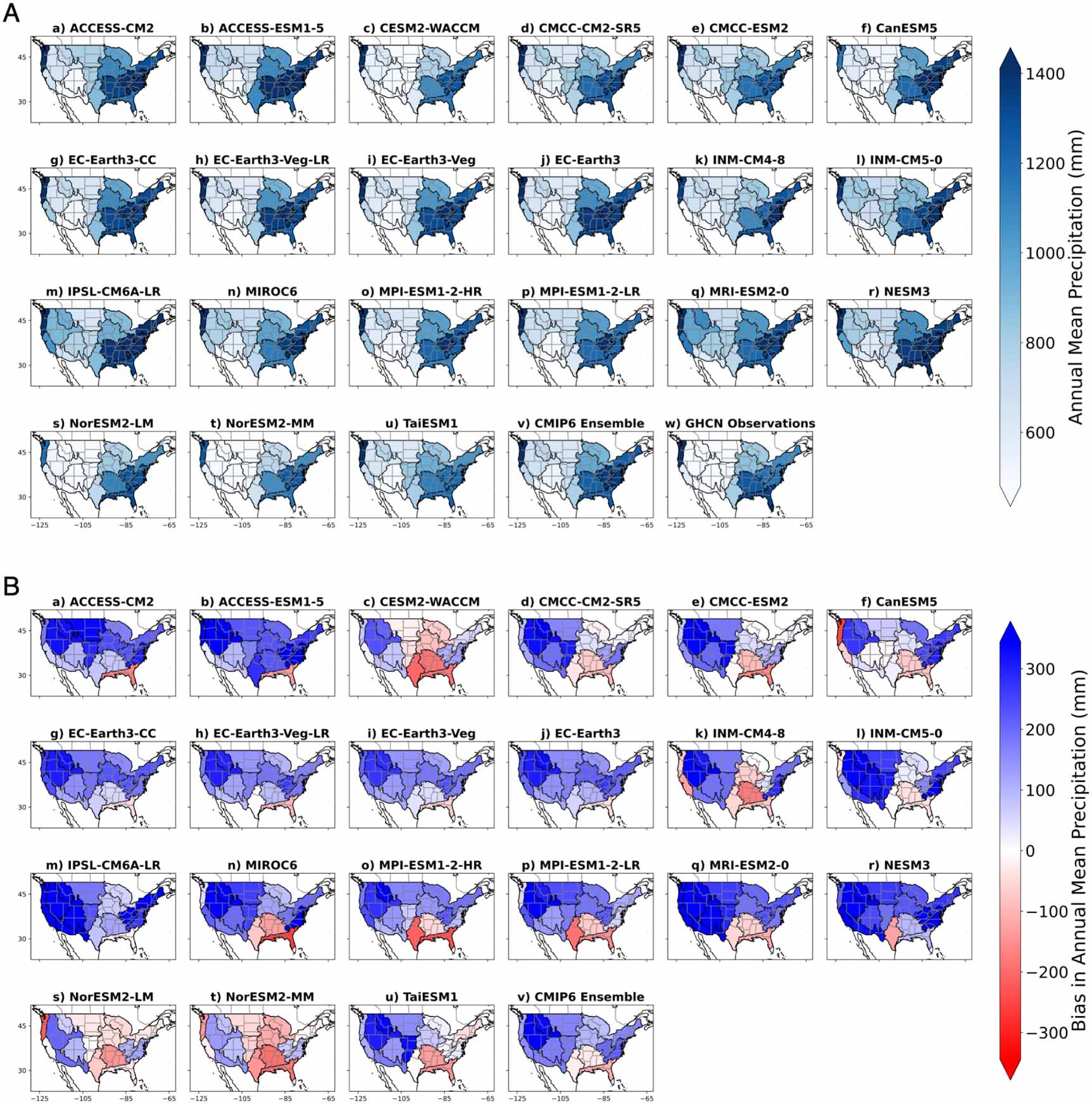 Evaluation of historical precipitation interannual variability in CMIP6 ...