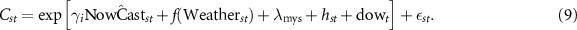 Equation (9)