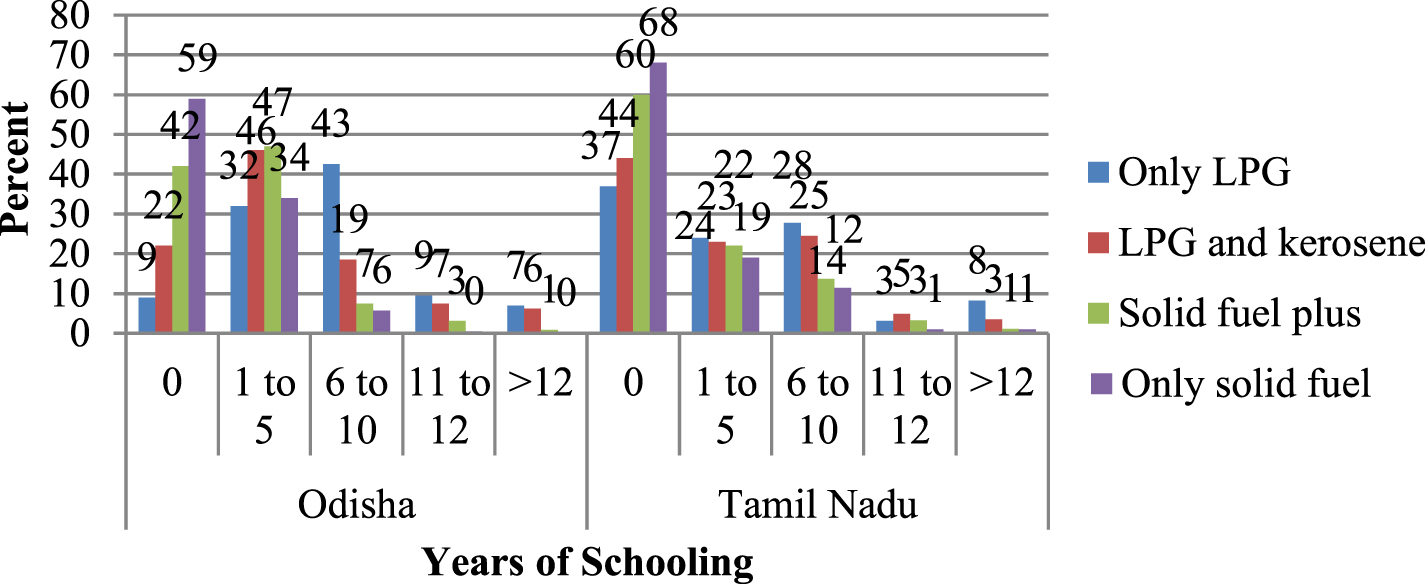 Household energy choices under fuel stacking scenarios: evidence for  bundling welfare schemes for facilitating clean fuel use - IOPscience
