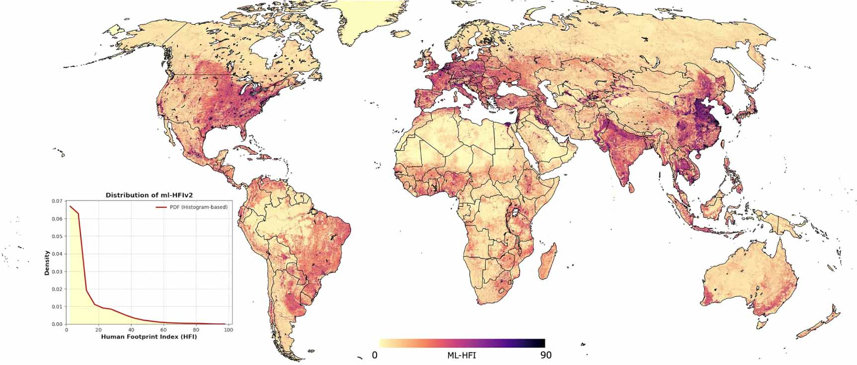 Human Intensification Uncovering patterns of converging human-induced pressure on global ...